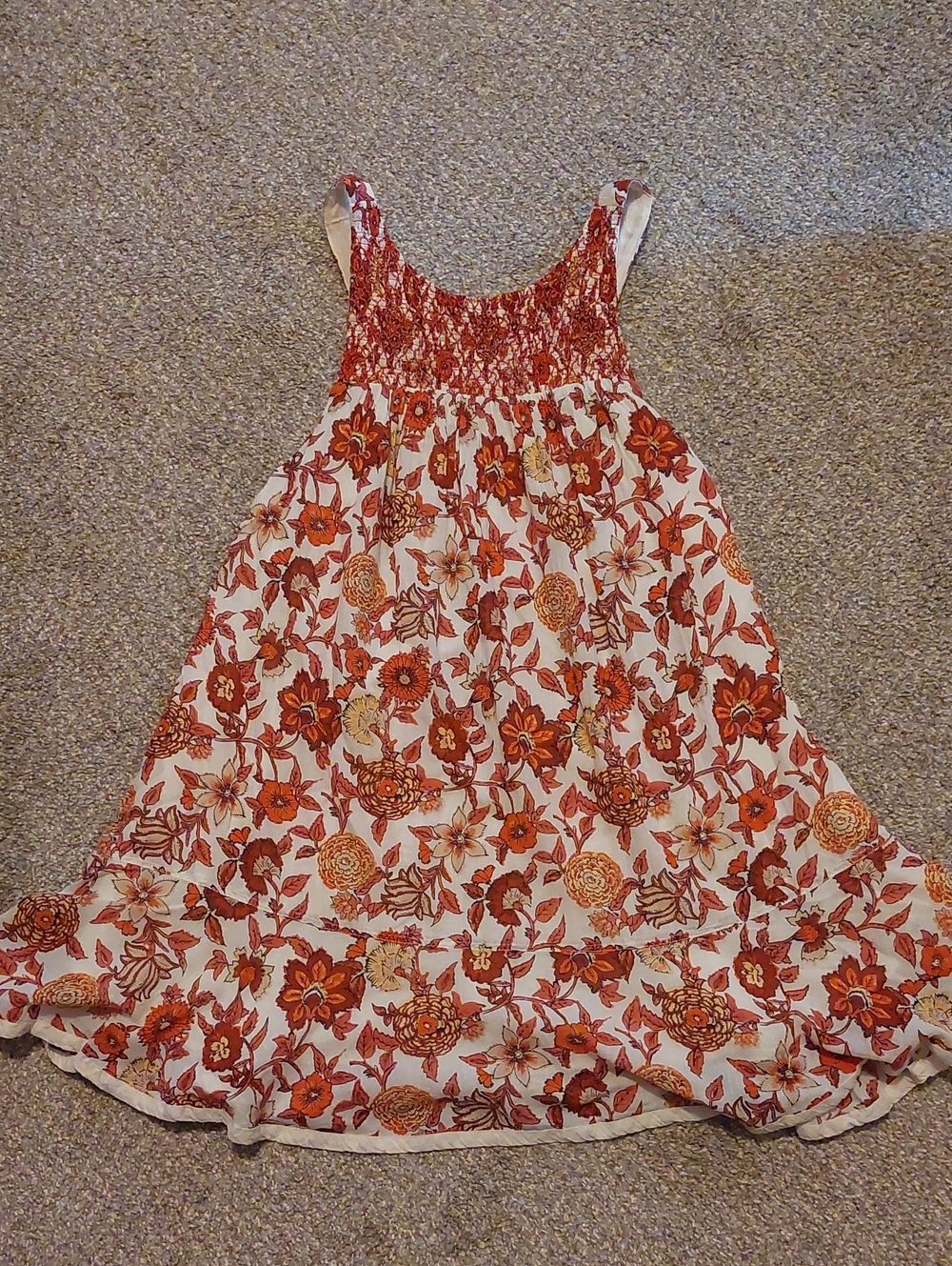 Free People Floral Babydoll Dress